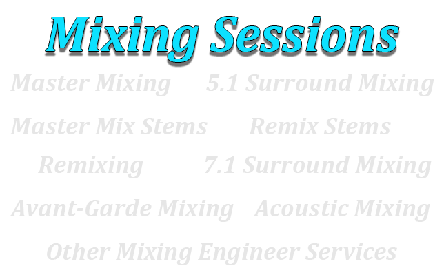 Picture of RalphSutton.com List of Mixing Services