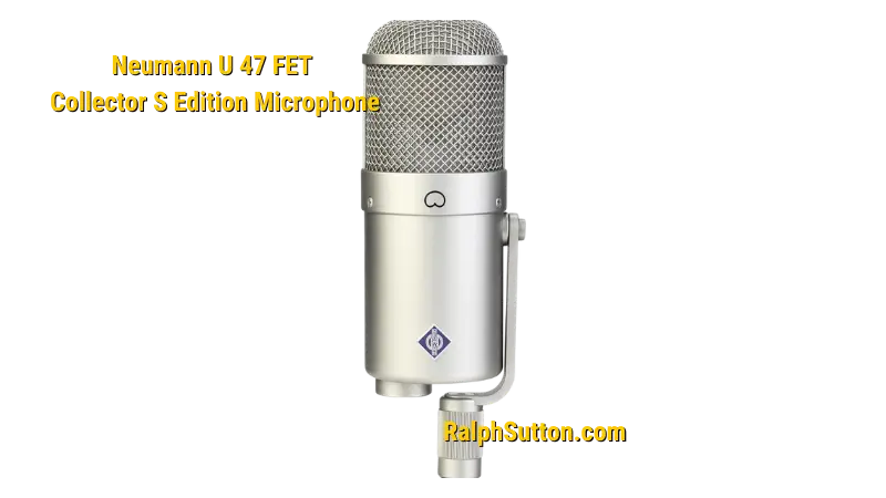 Neumann U 47 FET used by Ralph Sutton for recording kick drum outside