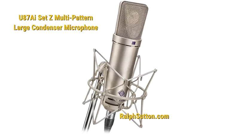 RalphSutton.com U87Ai Set Z Multi Pattern Large Condenser Microphone