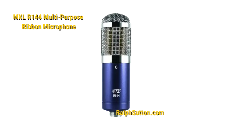 RalphSutton.com MXL R144 Multi Purpose Ribbon Microphone Purple