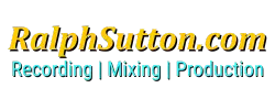 RalphSutton.com Recording Engineering Services Website Logo