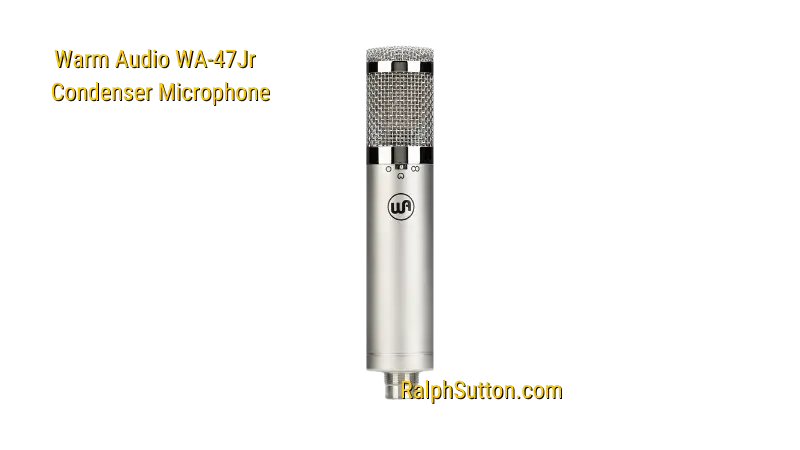 Warm Audio WA-47Jr Large-Diaphragm Condenser Microphone used by Ralph Sutton for high-quality recordings in project studios.