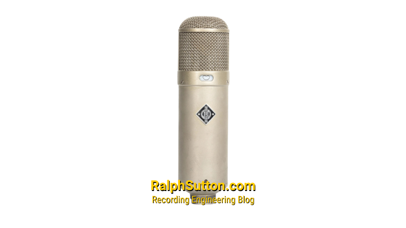 RalphSutton.com_Recording Engineering Blog_Neumann U47 Dual-Pattern Tube Microphone used by Ralph Sutton