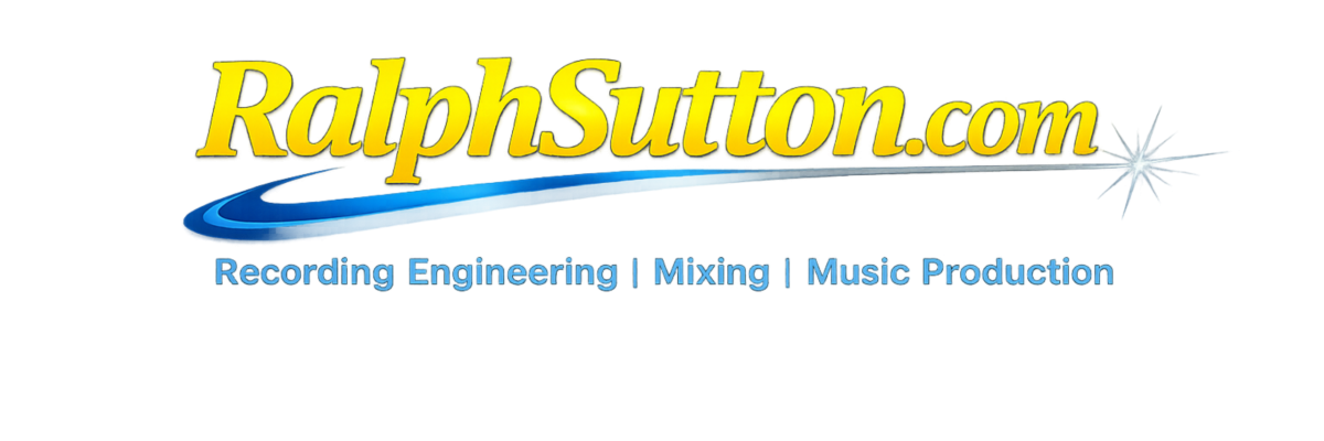 RalphSutton.com logo representing elite recording engineering, mixing, and music production services by Ralph Sutton