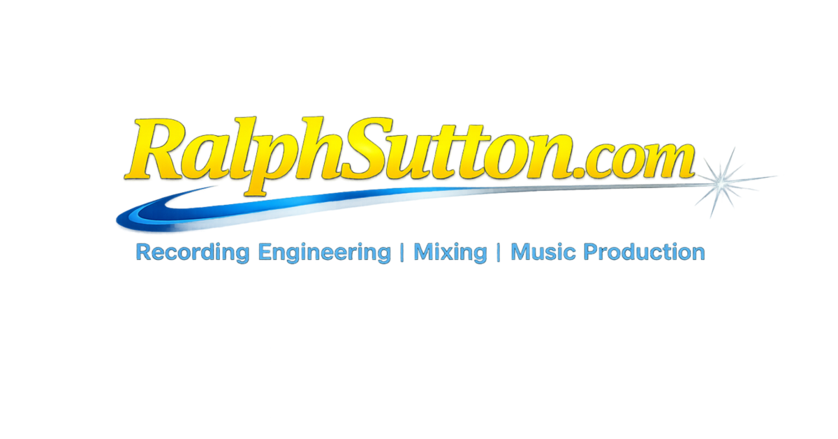 RalphSutton.com logo representing elite recording engineering, mixing, and music production services by Ralph Sutton