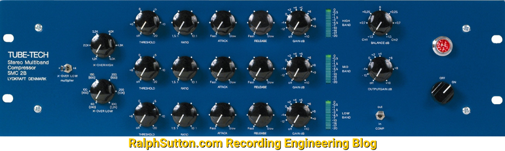 RalphSutton.com_Recording Engineering Blog_Tube-Tech Stereo Multiband Compressor SMC 2B RalphSutton.com_Recording-Engineering-Blog_Tube-Tech-Stereo-Multiband-Compressor-SMC-2B The DBX 160x used by Ralph Sutton for sidechain compression and keying